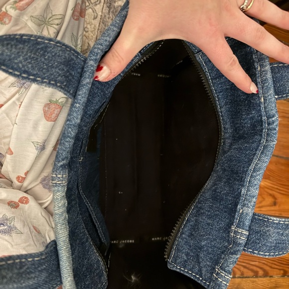 Marc Jacobs Denim Patchwork Tote Bag - Picture 4 of 5
